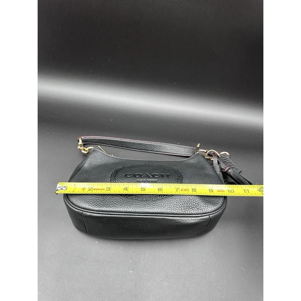 Coach Teri Shoulder Bag with Debossed‎ Coach Heritage Patch + Tassel